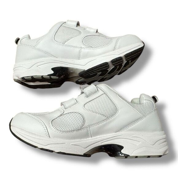 Drew Lightning II V White Sneaker Athletic Leather Walking Men’s Size 12.5 - Picture 6 of 10